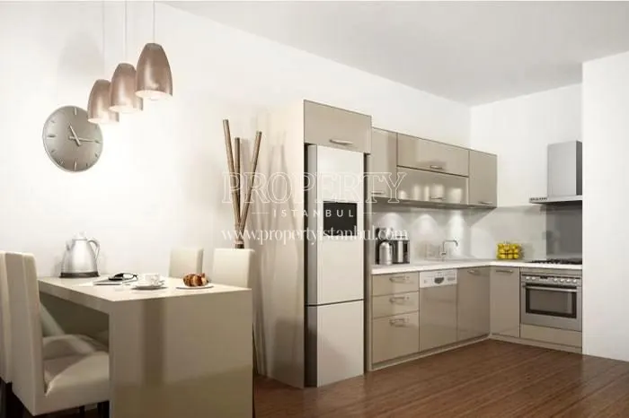 Small open kitchen in Studyo 24