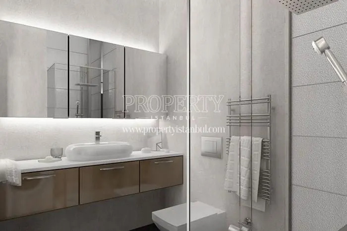 One of the bathrooms in Studyo 24