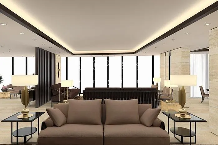 The lobby of Suadiye Sahil Sitesi