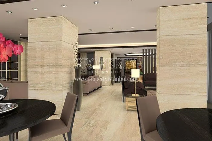 The cafe in Suadiye Sahil Sitesi