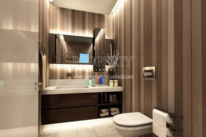 A bathroom in Sun Flamingo Park