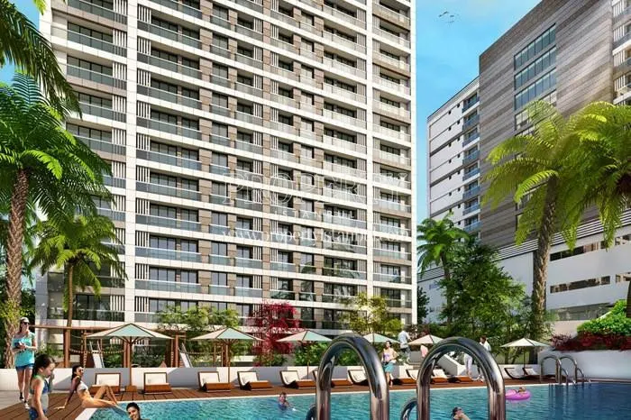 The outdoor swimming pool in Sun Flamingo Park