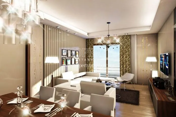 A living room in Sun Flamingo Park