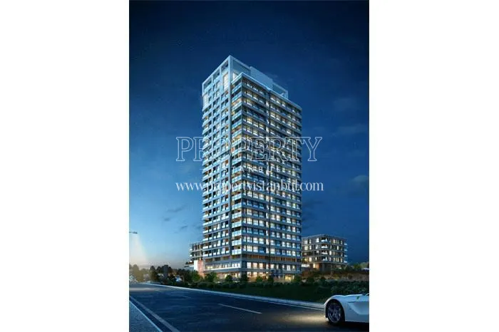 Sur Yapi Excellence Kosuyolu project at night