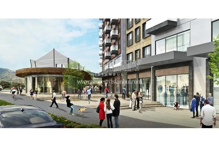 The shopping center in Sur Yapi Lavender Sancaktepe