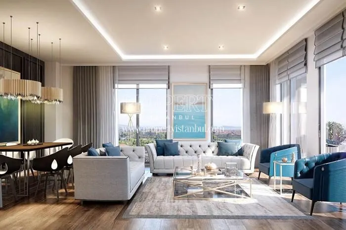 One of the living rooms in Sur Yapi Topkapi Evleri
