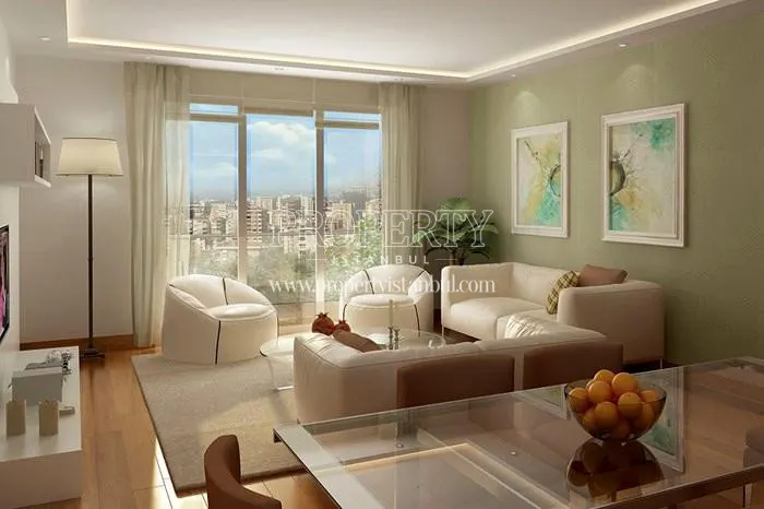 One of the living rooms in TEM Expres Residence 116