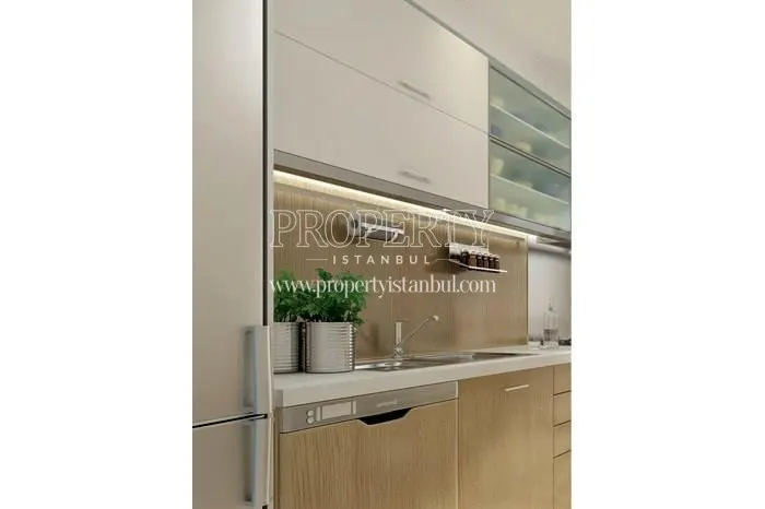 One of the kitchens in TEM Expres Residence 116