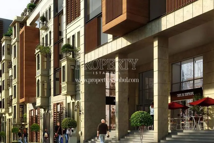 The shopping center in Taksim 360
