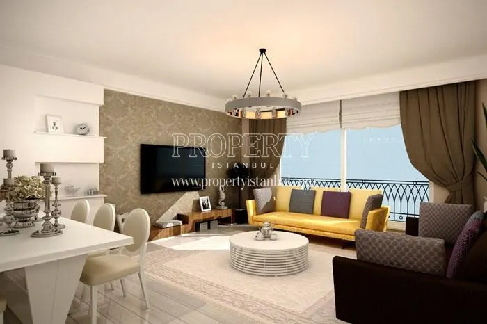 One of the living rooms in Tam 8