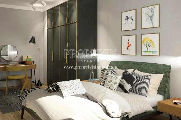 One of the bedrooms in Tam Pendik