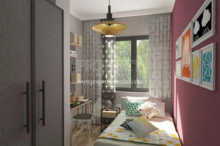 One of the bedrooms in Tam Pendik