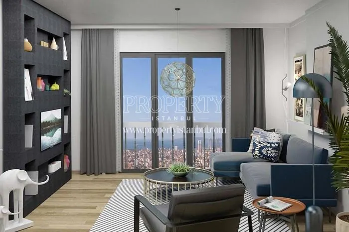 One of the living rooms in Tam Pendik