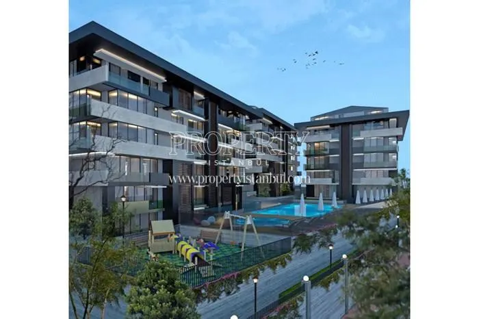 The inside of the Tarabya Life compound