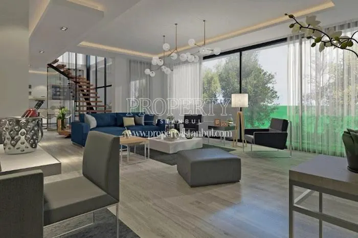 One of the duplex units in Tarabya Life