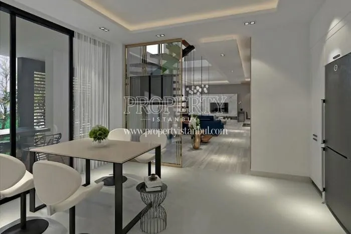 One of the duplex apartments in Tarabya Life