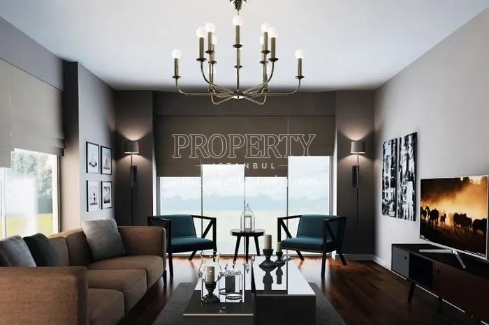 One of the living rooms in Teknik Residence
