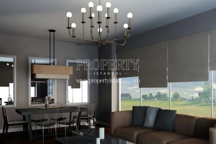 One of the living rooms in Teknik Residence