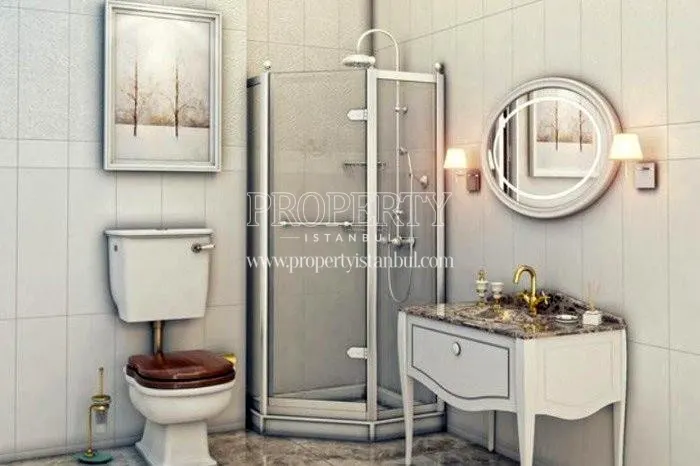 One of the bathrooms in Teknik Residence