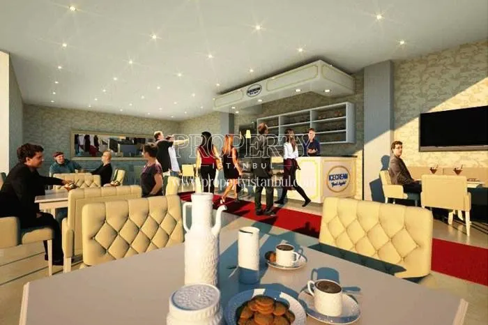 The cafe in Teknik Residence