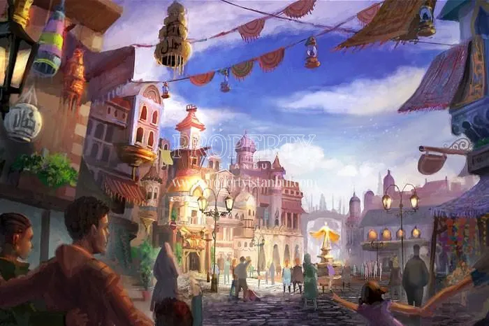 Amusement park in the Tema Istanbul project