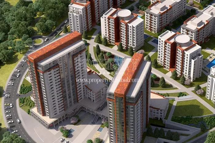 The panoramic view of the Tema Istanbul compound