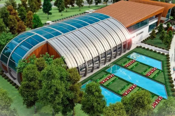 Sports center building in Tema Istanbul