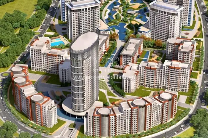 The panoramic view of the Tema Istanbul compound