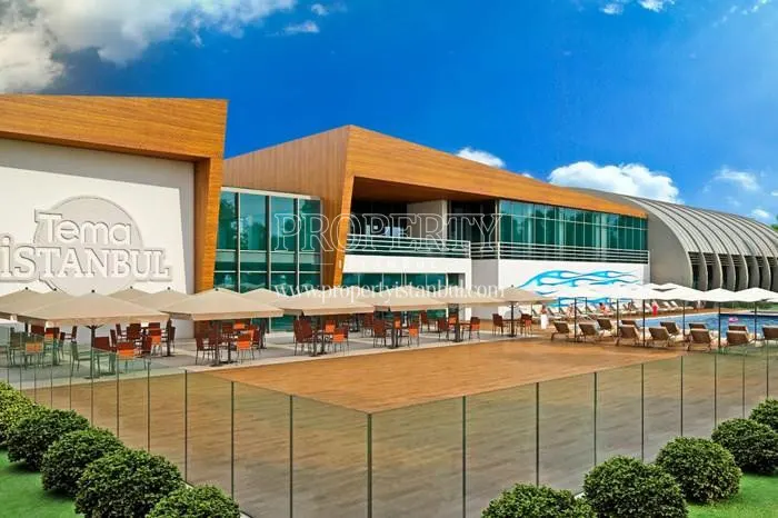 Sports center in the Tema Istanbul compound