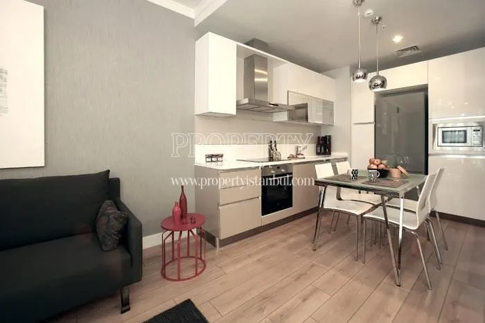 Small open kitchen in Tema Istanbul
