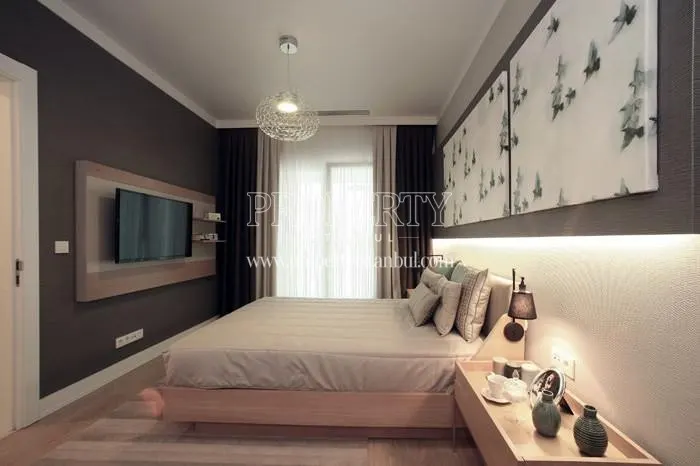 One of the master bedrooms in Tema Istanbul