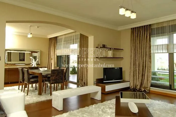 One of the living rooms in Tepe Park Villalari