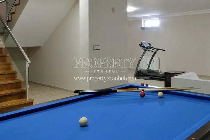 Billiard room in Tepe Park Villalari