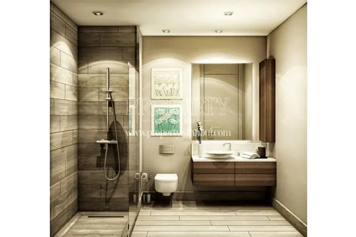 One of the bathrooms in Terrace Home