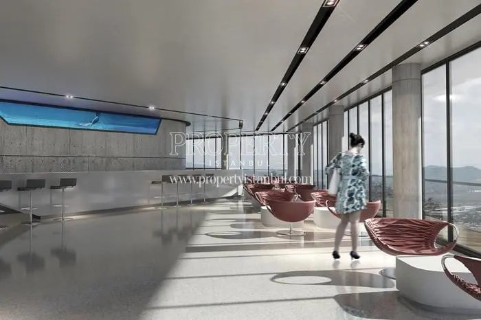 Sports center's lobby in Terrace Plus