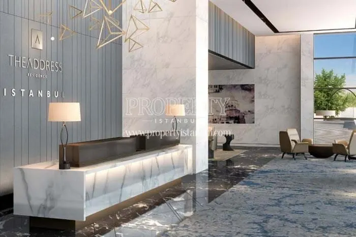 The reception of The Address Residence Istanbul