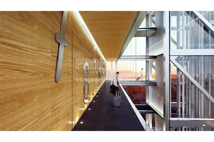 The corridor of The Holl