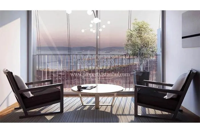 The sea view from The Holl