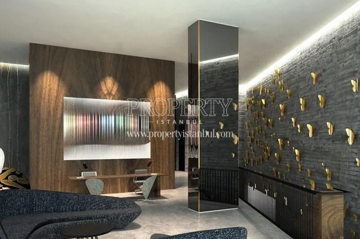 The lobby of The House Residence