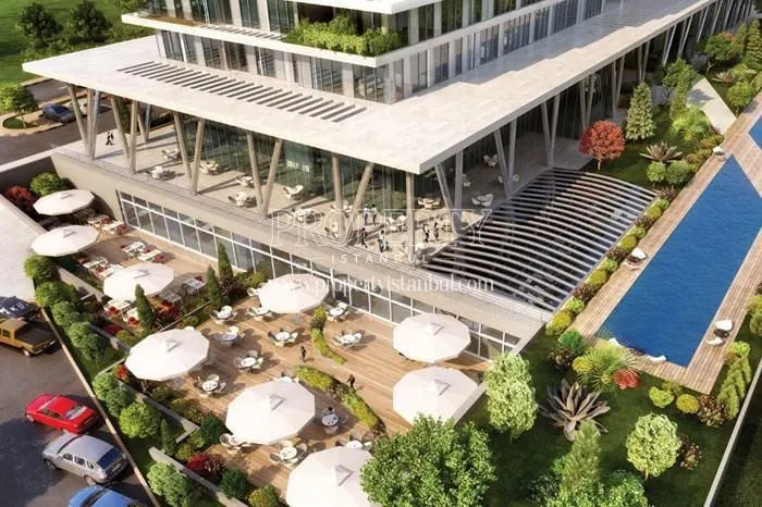 The Istanbul Residence compound view from above