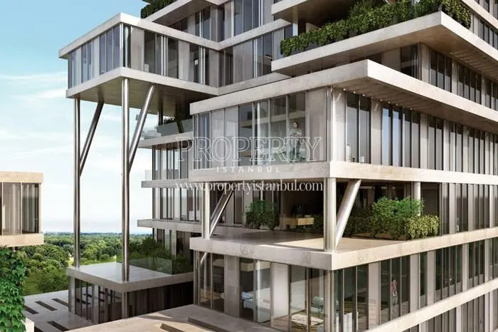 The Istanbul Residence homes from the outside
