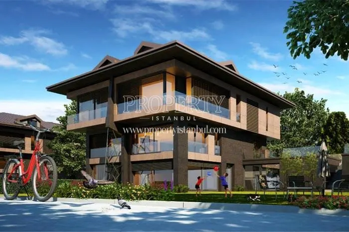 One of the buildings in Therra Park Tarabya