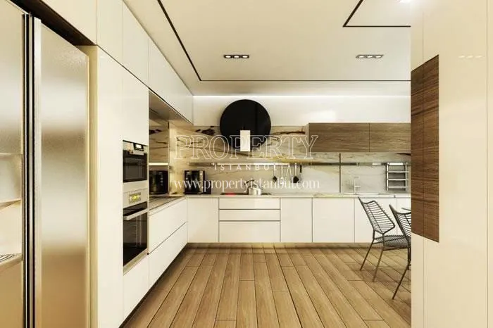 One of the kitchens in Therra Park Tarabya