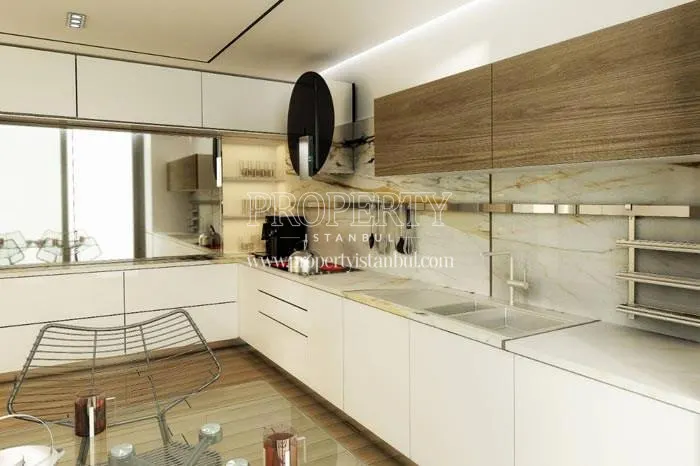 Spacious kitchen in Therra Park Tarabya