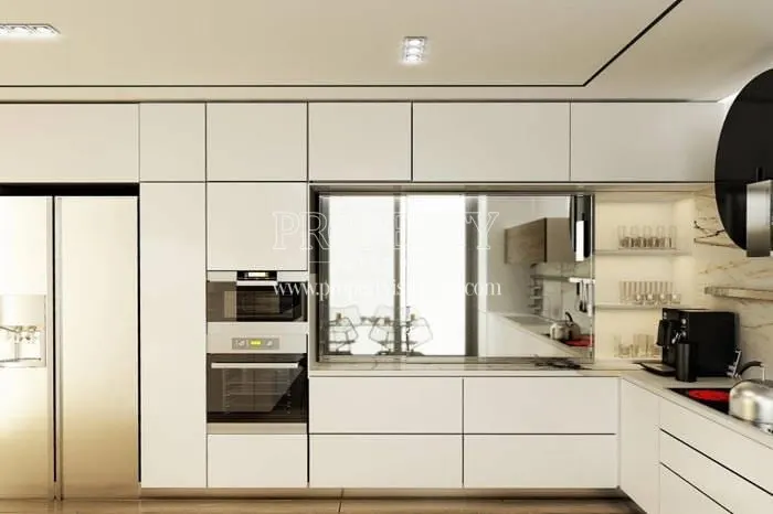 One of the kitchens in Therra Park Tarabya