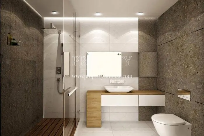 One of the bathrooms in Therra Park Tarabya