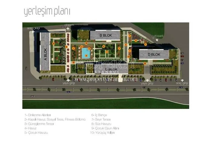 The layout plan of Toya Moda