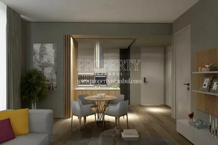One of the small apartments in Toya Next