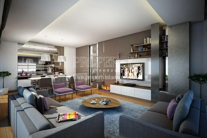 One of the living rooms in Toya Vista