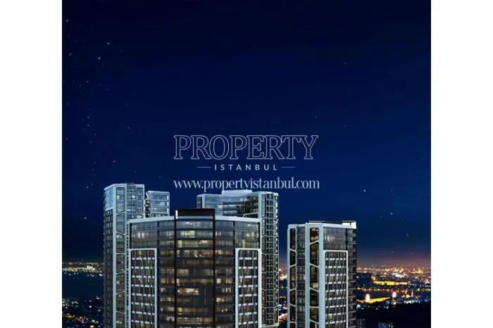 Transform Fikirtepe blocks at night